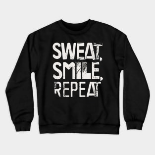 Grungy Fitness Motivation T-Shirt | Unisex Workout Apparel | Unique Funny Healthy Life Gift Idea for Sports Enthusiasts Crewneck Sweatshirt